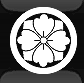 丸に四方剣花菱